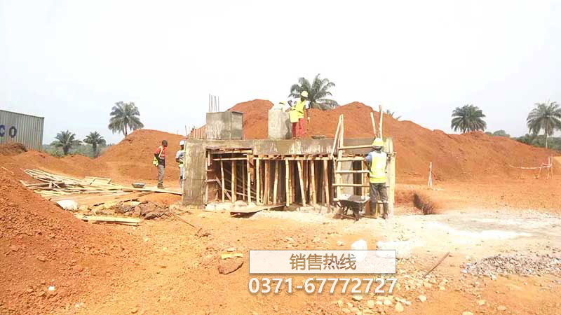 華寶HP4圓錐制砂生產線全套設備已發往新疆施工現場