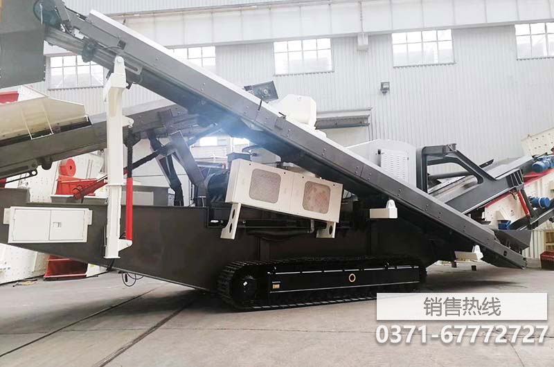 河沙沒了就用機制砂吧！北高重科移動制砂機了解一下！