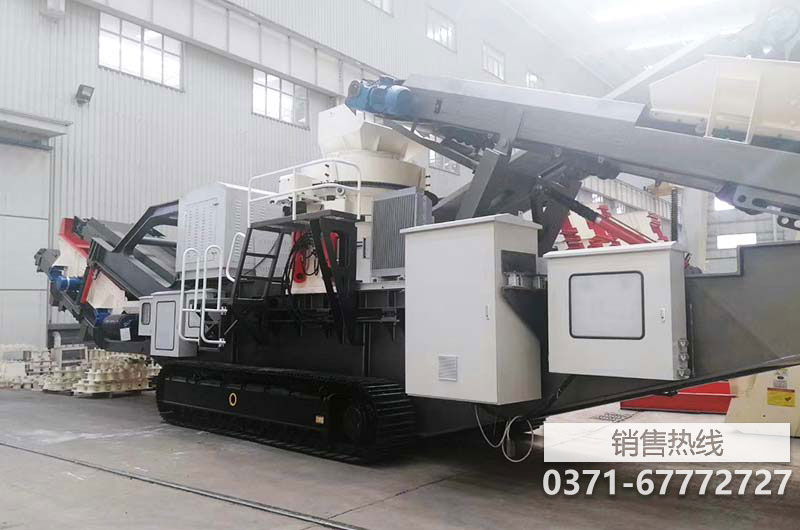 移動式鵝卵石制砂機廠，移動式鵝卵石制砂機廠